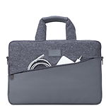 Изображение Сумка для Notebook RivaCase 7930 Grey с диагональю дисплея 15.6' #7 Фото Сумка для Notebook RivaCase 7930 Grey с диагональю дисплея 15.6' #7