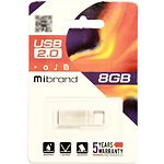 Изображение USB Flash - 8GB (Mibrand Shark Silver MI2.0/SH8U4S) #2 Фото USB Flash - 8GB (Mibrand Shark Silver MI2.0/SH8U4S) #2