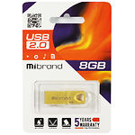 Фото USB Flash - 8GB (Mibrand Taipan Gold MI2.0/TA8U2G) #1