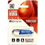 Фото USB Flash 16Gb Mibrand Aligator Blue (MI2.0/AL16U7U) #1