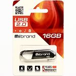 Фото USB Flash 16Gb Mibrand Aligator Grey (MI2.0/AL16U7G) #2