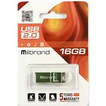 Фото USB Flash 16Gb Mibrand Chameleon Light green (MI2.0/CH16U6LG) #1