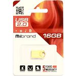 Изображение USB Flash 16Gb Mibrand Hawk Gold (MI2.0/HA16M1G) #1 Фото USB Flash 16Gb Mibrand Hawk Gold (MI2.0/HA16M1G) #1