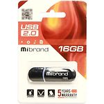 Фото USB Flash 16Gb Mibrand Panther Black (MI2.0/PA16P2B) #1