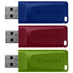 Фото USB Flash 16Gb Verbatim {49326} набор 3-pack SLIDER (1xRED,1xBLUE,1xGREEN) #5