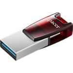 Изображение USB Flash 32Gb Apacer AH180 Dual Type-C Red USB3.1 (AP32GAH180R-1) #3 Фото USB Flash 32Gb Apacer AH180 Dual Type-C Red USB3.1 (AP32GAH180R-1) #3