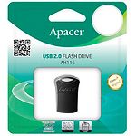 Фото USB Flash 64Gb Apacer AH116 Black (AP64GAH116B-1) #1
