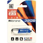 Фото USB Flash 32Gb Mibrand Aligator Blue (MI2.0/AL32U7U) #1