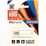 Фото USB Flash 32Gb Mibrand Cougar Silver (MI2.0/CU32P1S) #1