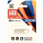 Фото USB Flash 32Gb Mibrand Irbis Silver (MI2.0/IR32U3S) #1