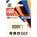 Изображение USB Flash 32Gb Mibrand Shark Silver (MI2.0/SH32U4S) #1 Фото USB Flash 32Gb Mibrand Shark Silver (MI2.0/SH32U4S) #1