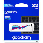 Изображение USB Flash 32GB GOODRAM CLICK White (UCL2-0320W0R11) Фото USB Flash 32GB GOODRAM CLICK White (UCL2-0320W0R11)
