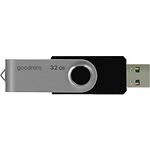 Изображение USB Flash 32Gb GOODRAM TWISTER Black USB3.0 (UTS3-0320K0R11) #3 Фото USB Flash 32Gb GOODRAM TWISTER Black USB3.0 (UTS3-0320K0R11) #3