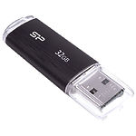 Изображение USB Flash 32Gb SILICON POWER Ultima U02 Black (SP032GBUF2U02V1K) #2 Фото USB Flash 32Gb SILICON POWER Ultima U02 Black (SP032GBUF2U02V1K) #2