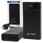 Изображение Внешний аккумулятор Power Bank BLOW PB40A Black 40000 mAh, QC3.0, DP 18W #2 Фото Внешний аккумулятор Power Bank BLOW PB40A Black 40000 mAh, QC3.0, DP 18W #2