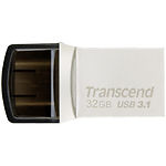 Изображение USB Flash 32Gb TRANSCEND JetFlash TS32GJF890S Dual Type-C/USB3.1 #3 Фото USB Flash 32Gb TRANSCEND JetFlash TS32GJF890S Dual Type-C/USB3.1 #3