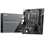 Изображение Материнская плата MSI PRO B660M-E DDR4, S-1700, mATX Фото Материнская плата MSI PRO B660M-E DDR4, S-1700, mATX
