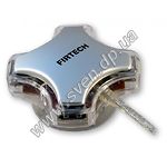 Изображение Концентратор HUB USB 2.0 Firtech FHB-22 4port, присоска, кабель 0.7м Фото Концентратор HUB USB 2.0 Firtech FHB-22 4port, присоска, кабель 0.7м