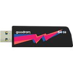 Изображение USB Flash 64Gb GOODRAM Click Black (UCL3-0640K0R11) Фото USB Flash 64Gb GOODRAM Click Black (UCL3-0640K0R11)