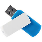 Изображение USB Flash 64Gb GOODRAM Colour Mix Blue/White (UCO2-0640MXR11) #2 Фото USB Flash 64Gb GOODRAM Colour Mix Blue/White (UCO2-0640MXR11) #2
