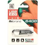 Фото USB Flash 64Gb Mibrand Aligator Black (MI2.0/AL64U7B) #1