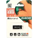Фото USB Flash 64Gb Mibrand Chameleon Black (MI2.0/CH64U6B) #1