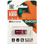 Фото USB Flash 64Gb Mibrand Chameleon Pink (MI2.0/CH64U6P)