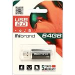 Фото USB Flash 64Gb Mibrand Cougar Black (MI2.0/CU64P1B)