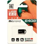 Изображение USB Flash 64Gb Mibrand Hawk Black (MI2.0/HA64M1B) #1 Фото USB Flash 64Gb Mibrand Hawk Black (MI2.0/HA64M1B) #1