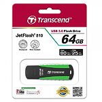 Изображение USB Flash 64Gb TRANSCEND JetFlash TS64GJF810 USB3.0 Green #3 Фото USB Flash 64Gb TRANSCEND JetFlash TS64GJF810 USB3.0 Green #3