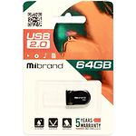Фото USB Flash 64Gb Mibrand Scorpio Black (MI2.0/SC64M3B) #1