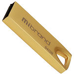 Изображение USB Flash 64Gb Mibrand Taipan Gold (MI2.0/TA64U2G) #2 Фото USB Flash 64Gb Mibrand Taipan Gold (MI2.0/TA64U2G) #2