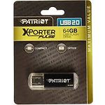 Фото USB Flash 64Gb PATRIOT Xporter Pulse Black (PSF64GXPPBUSB) #1