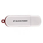 Фото USB Flash 64Gb SILICON POWER LuxMini 320 White/red SP064GBUF2320V1W #4