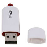 Фото USB Flash 64Gb SILICON POWER LuxMini 320 White/red SP064GBUF2320V1W #2