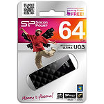 Изображение USB Flash 64Gb SILICON POWER Ultima U03 Black SP064GBUF2U03V1K #1 Фото USB Flash 64Gb SILICON POWER Ultima U03 Black SP064GBUF2U03V1K #1