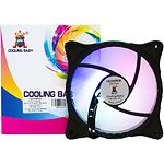Изображение Вентилятор 120мм Cooling Baby 12025HBRGB RAINBOW 120x120x25 HB,26дБ,12V,1200об/мн,3-pin+4-pin Molex #1 Фото Вентилятор 120мм Cooling Baby 12025HBRGB RAINBOW 120x120x25 HB,26дБ,12V,1200об/мн,3-pin+4-pin Molex #1