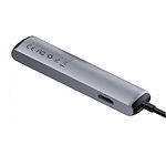 Фото Концентратор HUB USB 3.1 Baseus CAHUB-J0G USB3.1 Type-C --> HDMI + Ethernet RJ-45 Lan + 3* USB3.0-A #4