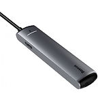 Фото Концентратор HUB USB 3.1 Baseus CAHUB-J0G USB3.1 Type-C --> HDMI + Ethernet RJ-45 Lan + 3* USB3.0-A #3