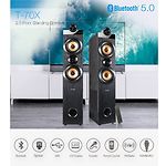 Изображение Акустическая система F&D T-70X black, 2x80 Вт, деревянный корпус, HDMI, ДУ, USB, B #2 Фото Акустическая система F&D T-70X black, 2x80 Вт, деревянный корпус, HDMI, ДУ, USB, B #2
