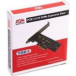 Фото Адаптер Agestar AS-MC01 PCI 3.0 X4 адаптер для SSD-накопителя формата M.2 NVMe #1