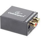 Фото Адаптер Cablexpert DSC-OPT-RCA-001 Цифро-аналоговий конвертор аудіо-сигналу #1