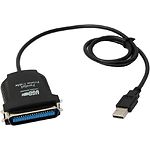 Фото Конвертер Dynamode (USB2.0-to-Parallel) LPT Bitronics 36-pin Male кабель 1,8 м, чипсет CH340 #2