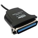 Фото Конвертер Dynamode (USB2.0-to-Parallel) LPT Bitronics 36-pin Male кабель 1,8 м, чипсет CH340 #1