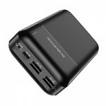 Изображение Внешний аккумулятор Power Bank BOROFONE BJ16A Black Cube 20000mAh, 2A Фото Внешний аккумулятор Power Bank BOROFONE BJ16A Black Cube 20000mAh, 2A