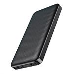 Изображение Внешний аккумулятор Power Bank BOROFONE BJ3 Black Minimalist 10000mAh Фото Внешний аккумулятор Power Bank BOROFONE BJ3 Black Minimalist 10000mAh