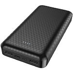Изображение Внешний аккумулятор Power Bank BOROFONE BJ3A Black Minimalist 20000mAh, 2A #4 Фото Внешний аккумулятор Power Bank BOROFONE BJ3A Black Minimalist 20000mAh, 2A #4