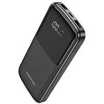 Изображение Внешний аккумулятор Power Bank BOROFONE BJ17 Black Oceanic 10000mAh, 2A #4 Фото Внешний аккумулятор Power Bank BOROFONE BJ17 Black Oceanic 10000mAh, 2A #4