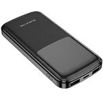 Изображение Внешний аккумулятор Power Bank BOROFONE BJ17 Black Oceanic 10000mAh, 2A #1 Фото Внешний аккумулятор Power Bank BOROFONE BJ17 Black Oceanic 10000mAh, 2A #1