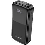 Изображение Внешний аккумулятор Power Bank BOROFONE BJ17A Black Oceanic 20000mAh, 2A Фото Внешний аккумулятор Power Bank BOROFONE BJ17A Black Oceanic 20000mAh, 2A